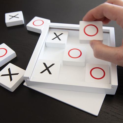 Tic Tac Toe wooden game - Image 3
